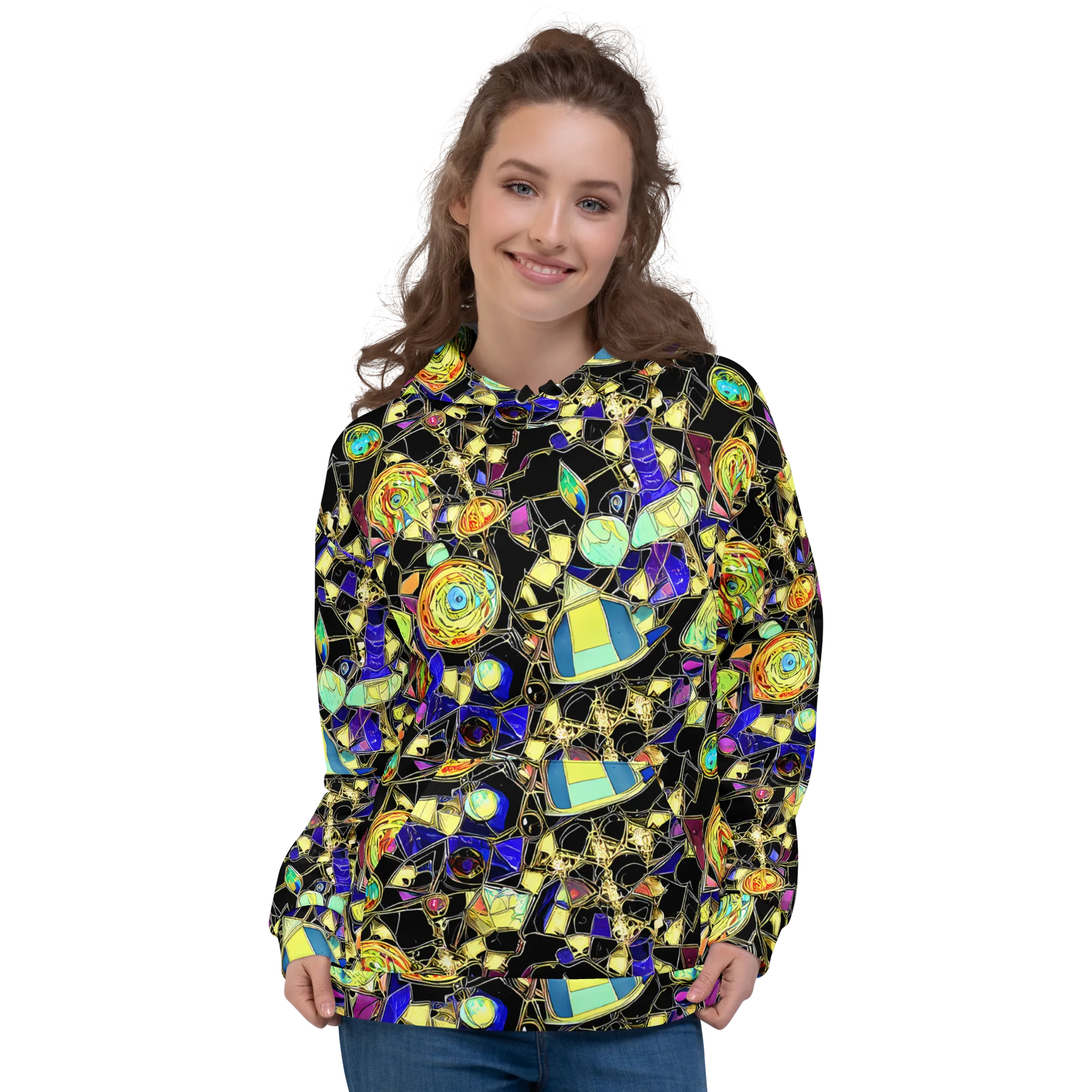 Electric Mineral on Hoodie — Front