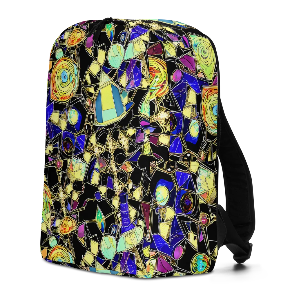 Electric Mineral on Minimalist Backpack — Left