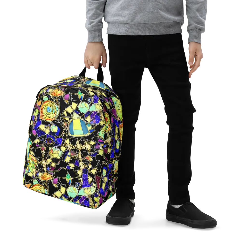 Electric Mineral on Minimalist Backpack — Zoomed-in