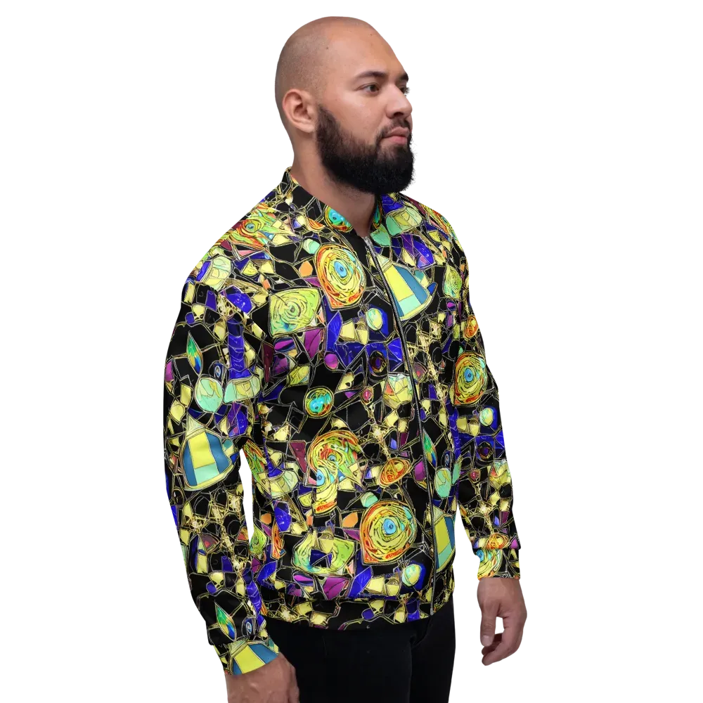 Electric Mineral on Bomber Jacket — Right