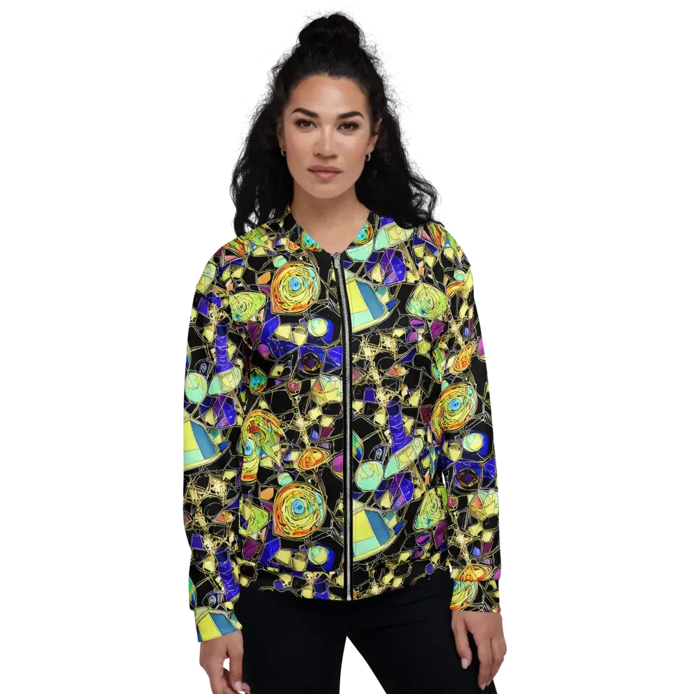 Electric Mineral on Bomber Jacket — Front