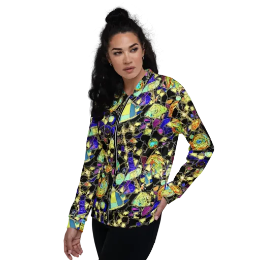 Electric Mineral on a Bomber Jacket