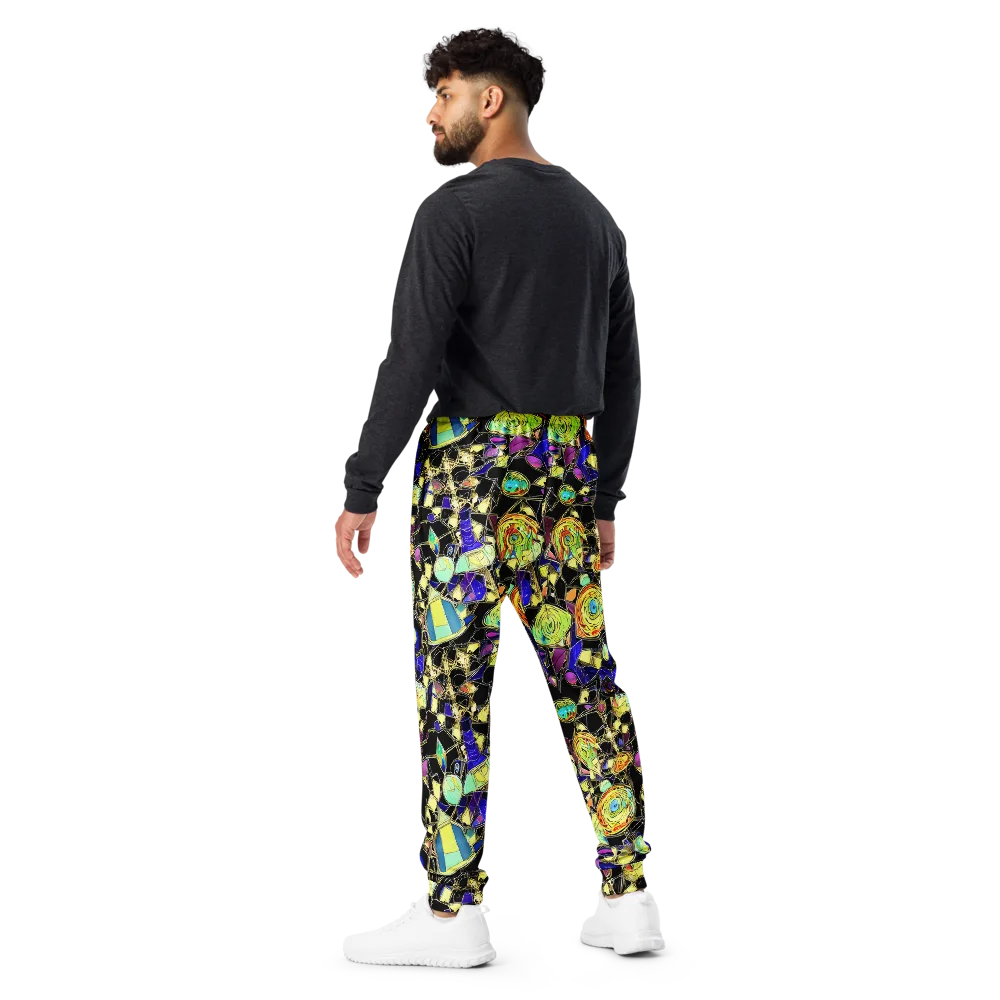 Electric Mineral on Men's Joggers — Back