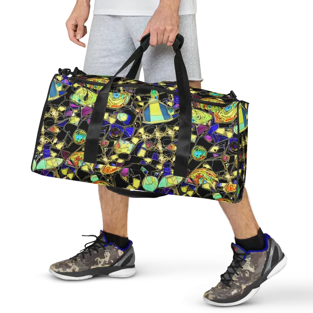 Electric Mineral on Duffle Bag — Front