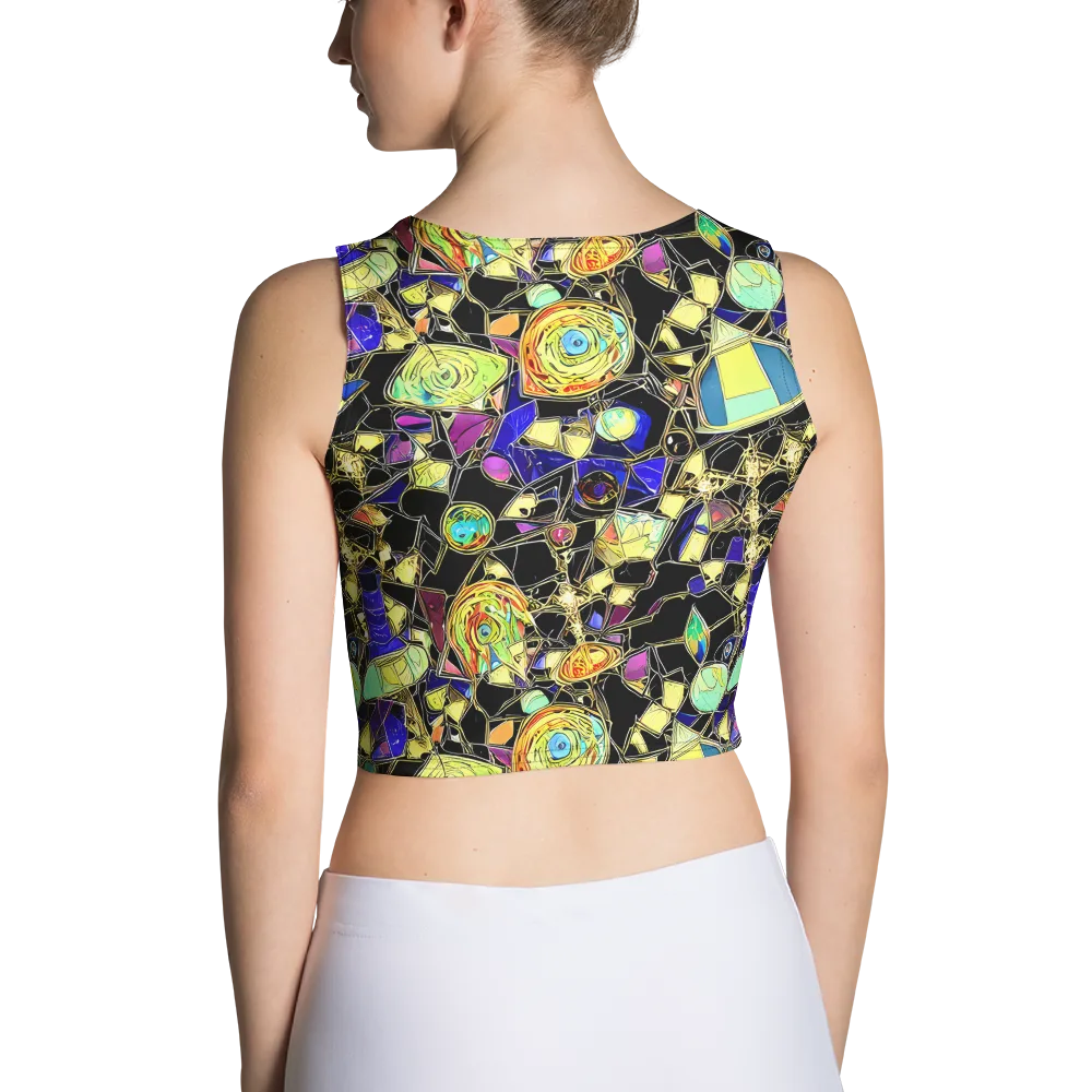 Electric Mineral on Crop Top — Back