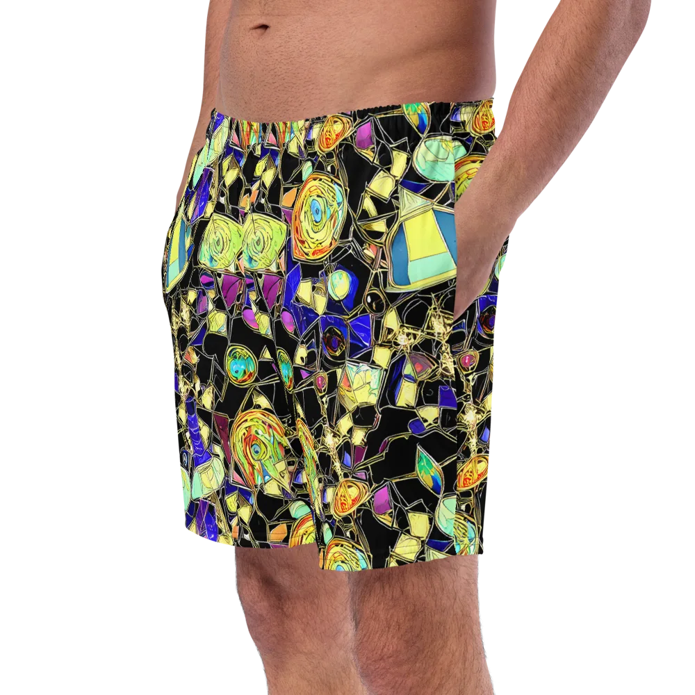 Electric Mineral on Swim Trunks — Left Front