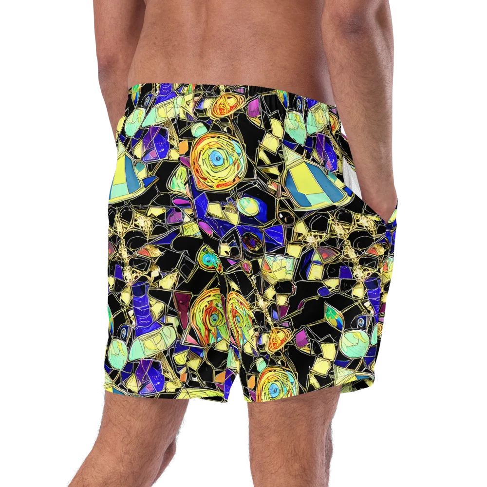 Electric Mineral on Swim Trunks — Right Back