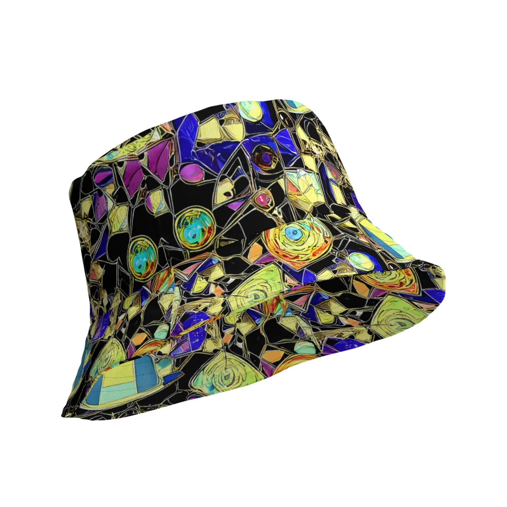 Electric Mineral on Reversible Bucket Hat — Product details Outside