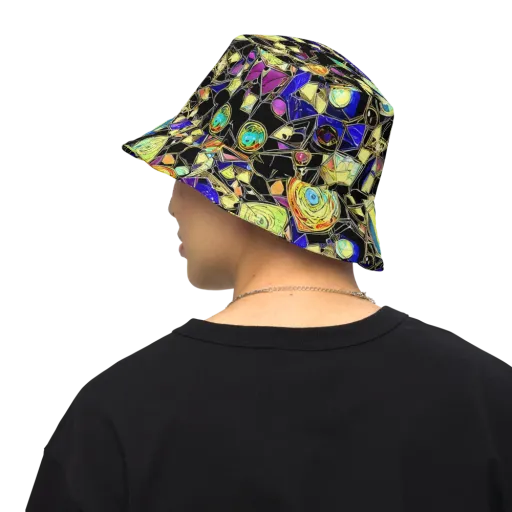 Electric Mineral on a Reversible Bucket Hat