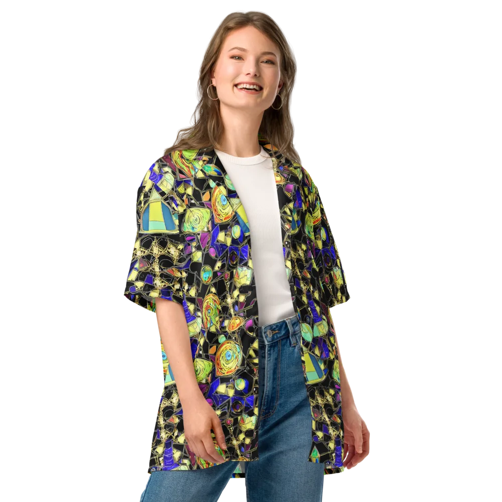 Electric Mineral on Button Shirt — Front