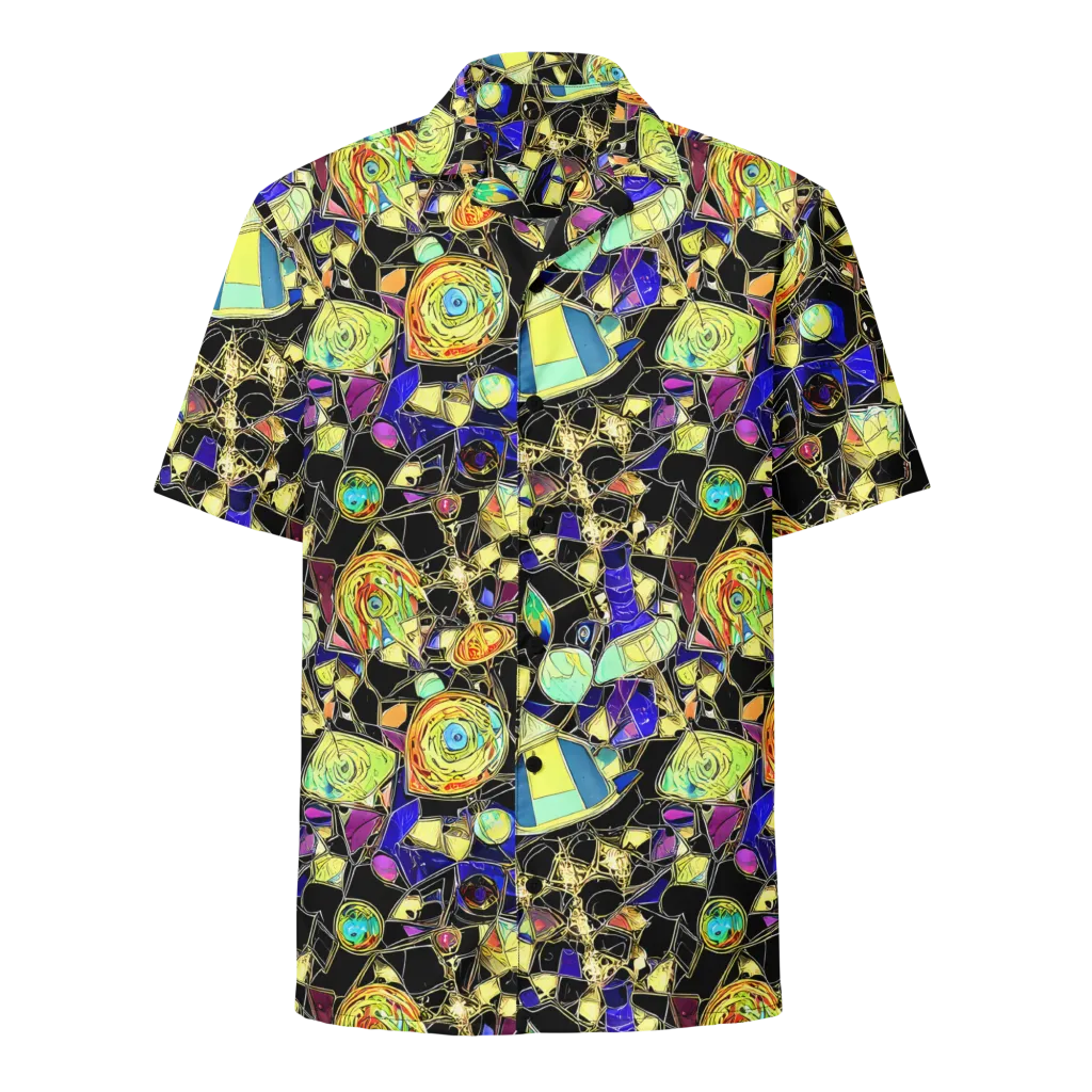 Electric Mineral on Button Shirt — Front