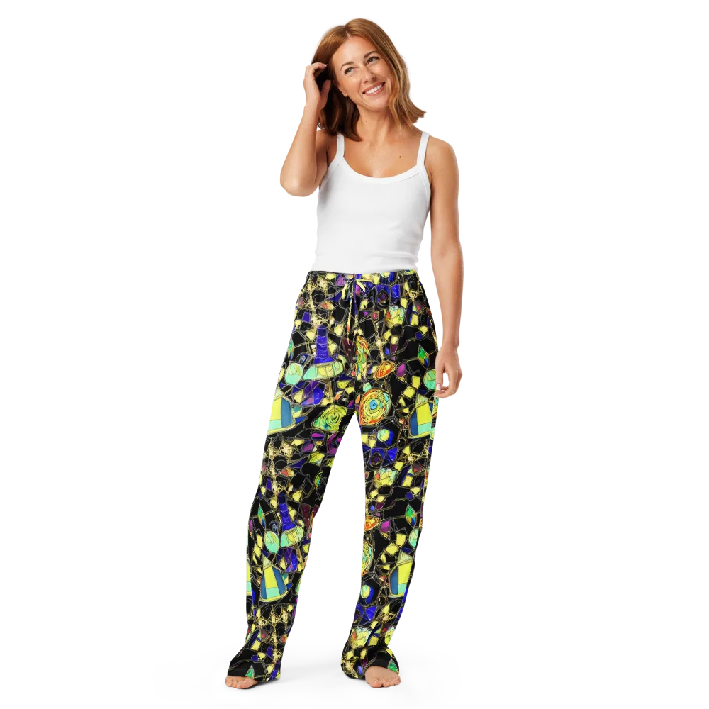 Electric Mineral on Women's Pajama Pants — Front