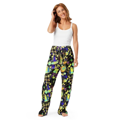 Electric Mineral on a Women's Pajama Pants