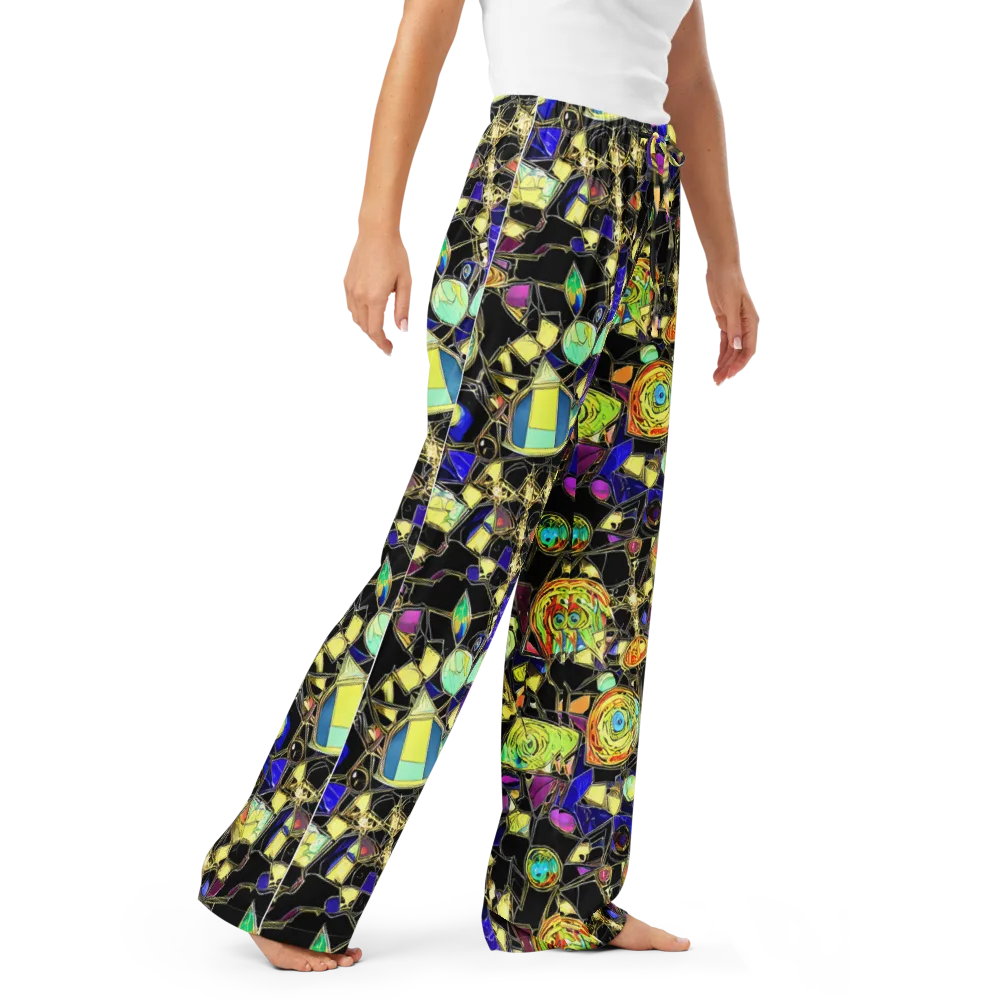 Electric Mineral on Women's Pajama Pants — Right Front