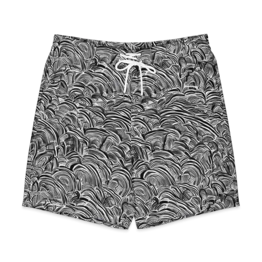 Blackwave Botanica on a Men's Board Shorts