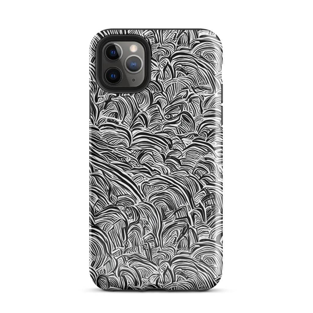 Blackwave Botanica on Tough Case for iPhone® — Front