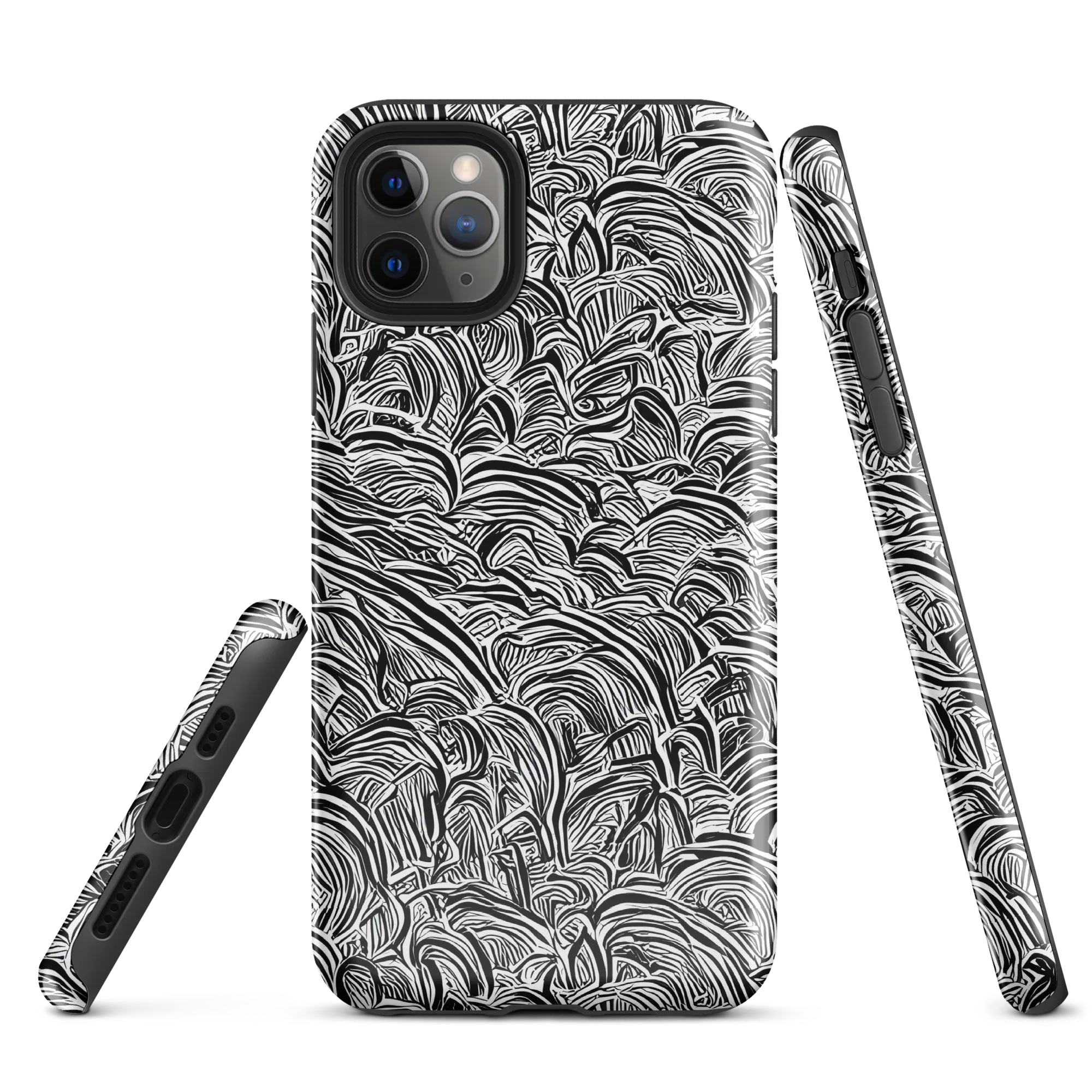 Blackwave Botanica on Tough Case for iPhone® — Front