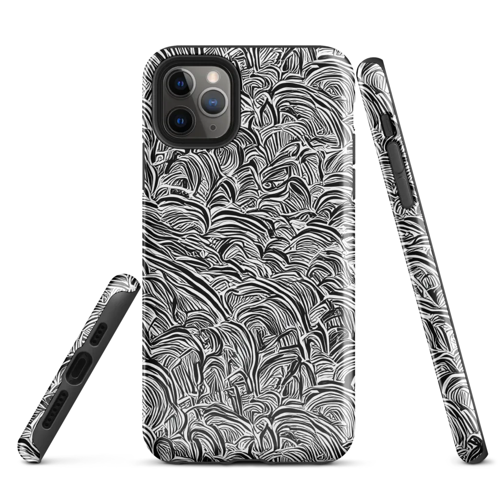 Blackwave Botanica on Tough Case for iPhone® — Front