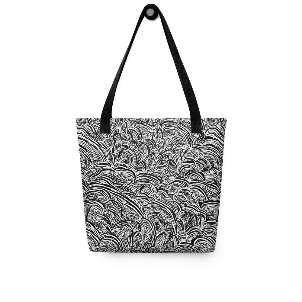 Blackwave Botanica on Tote Bag — Front