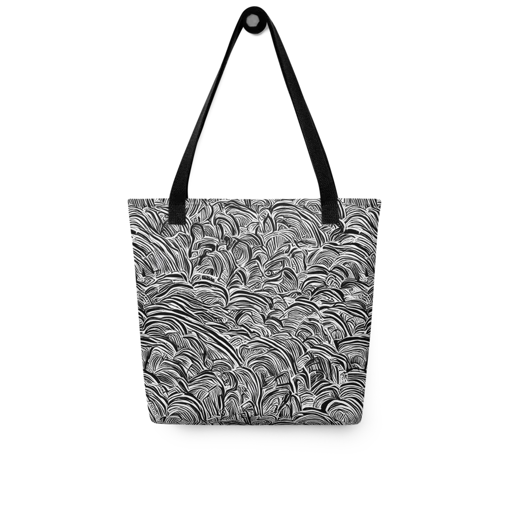 Blackwave Botanica on Tote Bag — Front