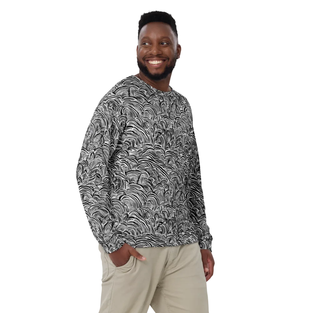 Blackwave Botanica on Sweatshirt — Front