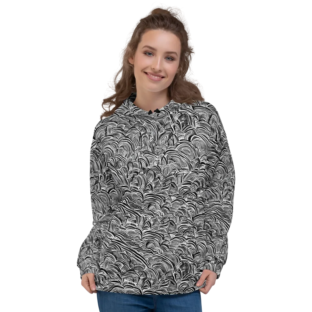 Blackwave Botanica on Hoodie — Front