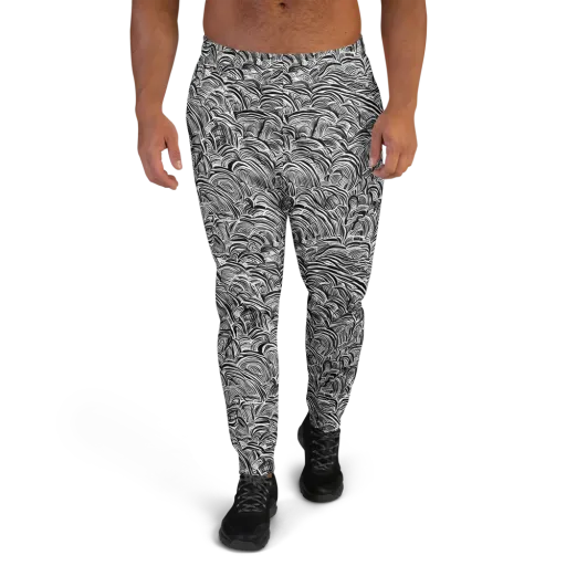 Blackwave Botanica on a Men's Joggers