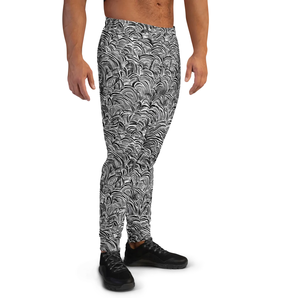 Blackwave Botanica on Men's Joggers — Right