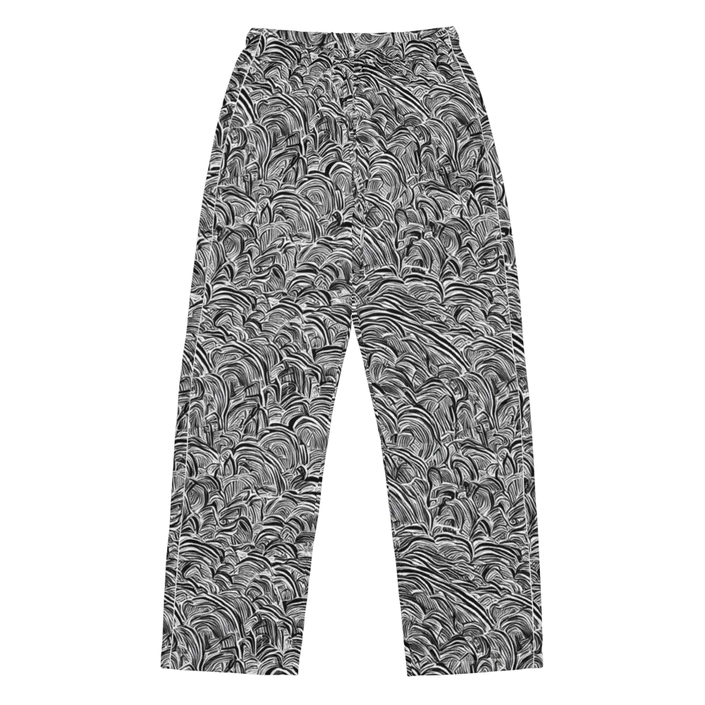Blackwave Botanica on Women's Pajama Pants — Front