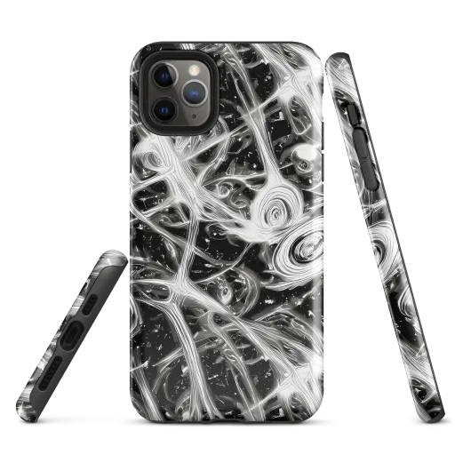 Monochrome Melt on a Tough Case for iPhone®