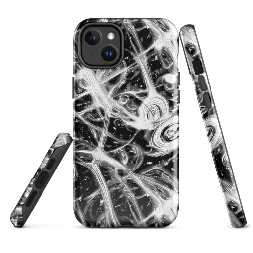 Monochrome Melt on a MagSafe Tough Case for iPhone®