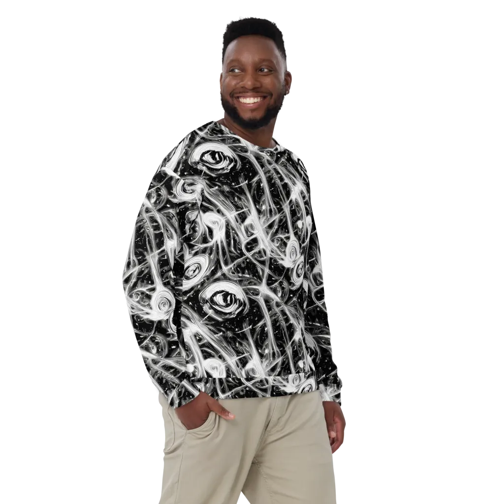 Monochrome Melt on Sweatshirt — Front