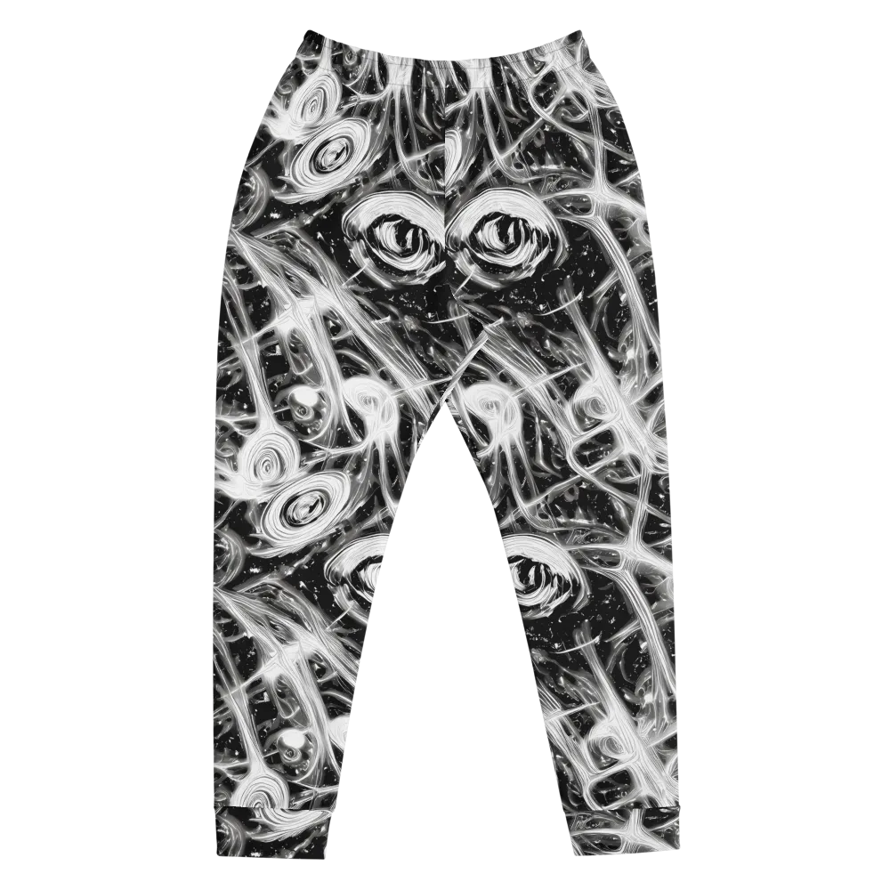 Monochrome Melt on Men's Joggers — Front