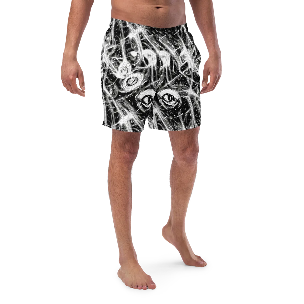 Monochrome Melt on Swim Trunks — Front