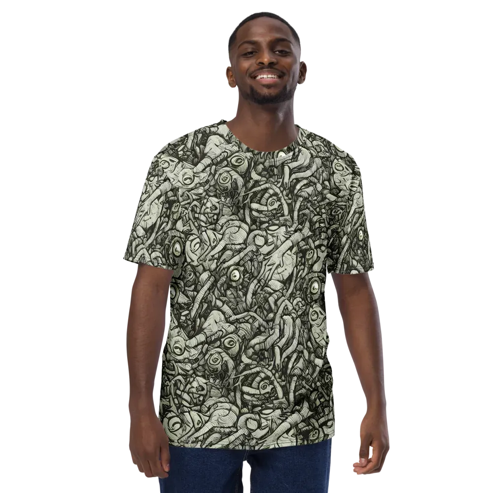 Inkwood Labyrinth on Men's Crew Neck T-Shirt — Front
