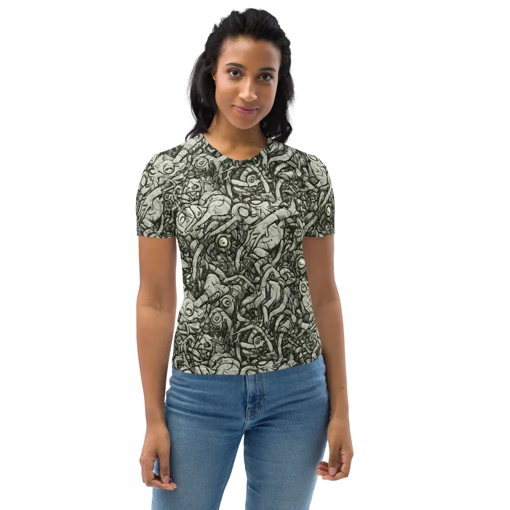Inkwood Labyrinth on Women's Crew Neck T-Shirt — Front