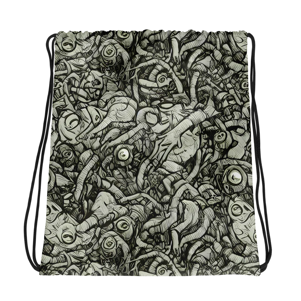 Inkwood Labyrinth on Drawstring Bag — Photo