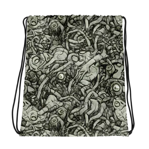 Inkwood Labyrinth on a Drawstring Bag