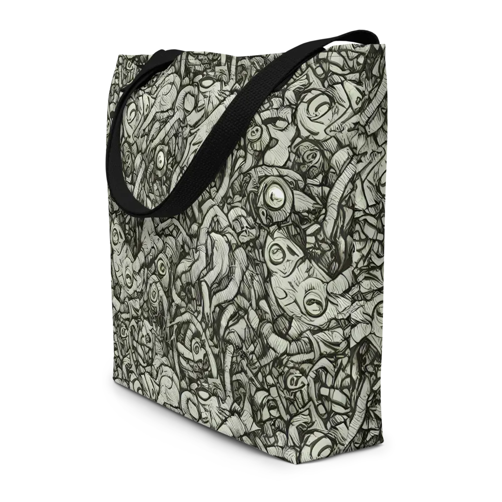 Inkwood Labyrinth on Large Tote Bag W/ Pocket — Front