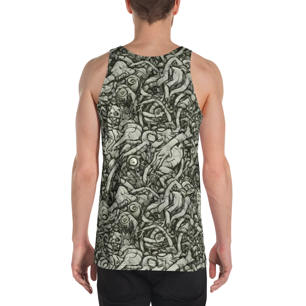 Inkwood Labyrinth on Men's Tank Top — Back