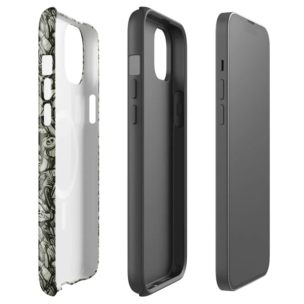 Inkwood Labyrinth on MagSafe Tough Case for iPhone® — Front