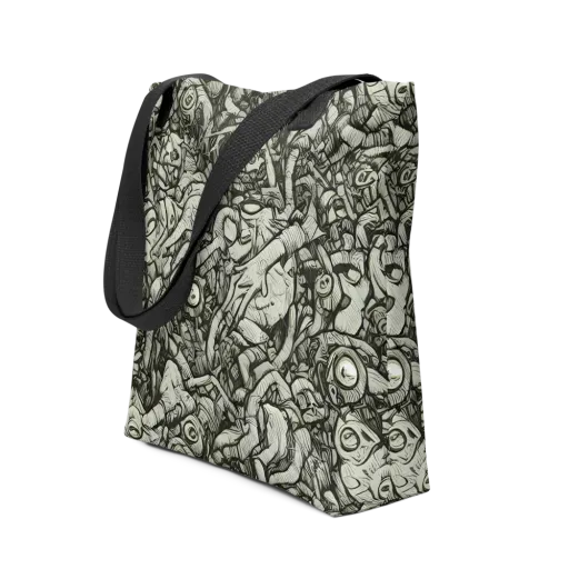 Inkwood Labyrinth on a Tote Bag