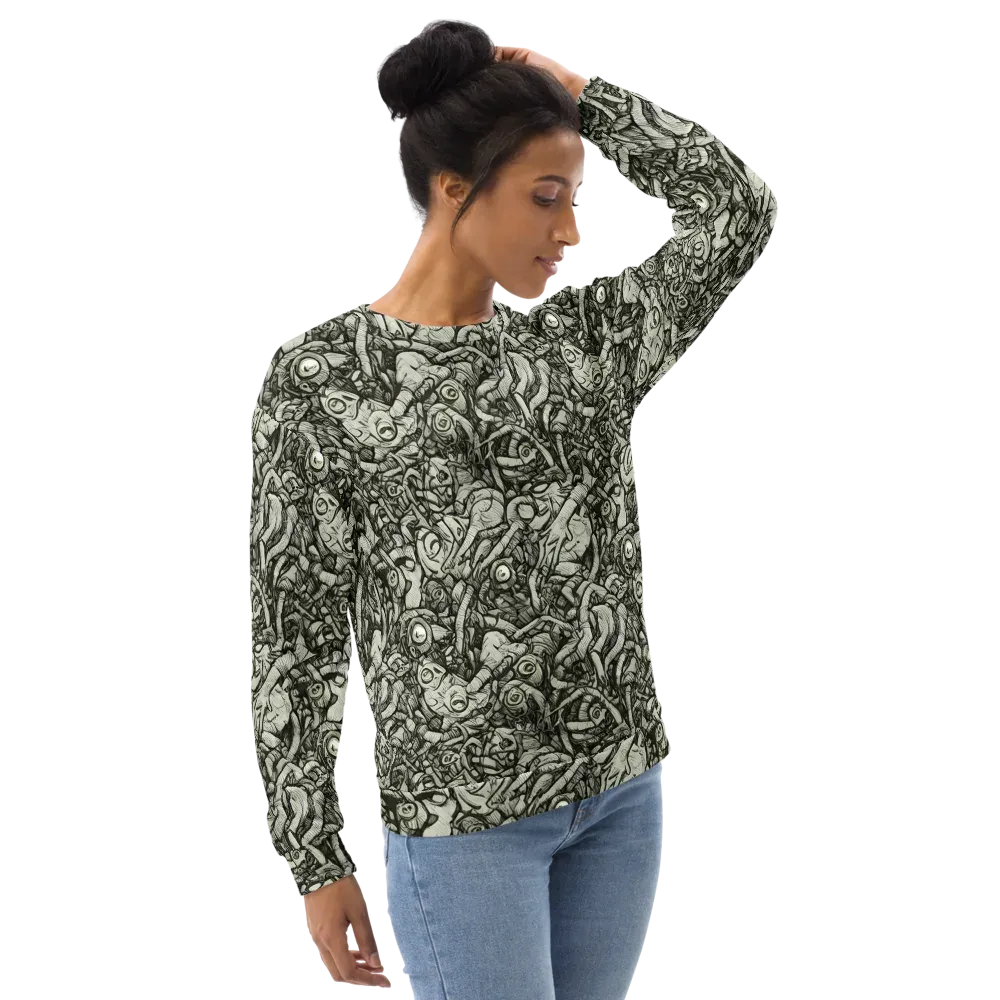 Inkwood Labyrinth on Sweatshirt — Right Front