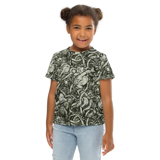 Inkwood Labyrinth on a Kids Crew Neck T-Shirt