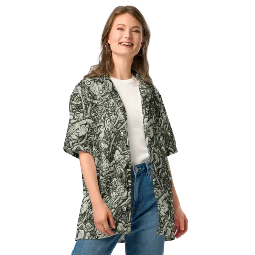 Inkwood Labyrinth on a Button Shirt