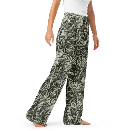 Inkwood Labyrinth on a Women's Pajama Pants