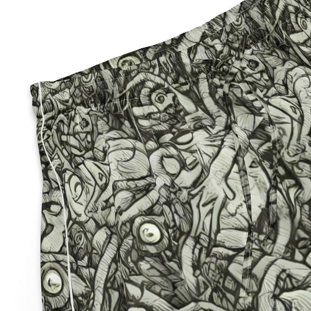 Inkwood Labyrinth on Women's Pajama Shorts — Product details