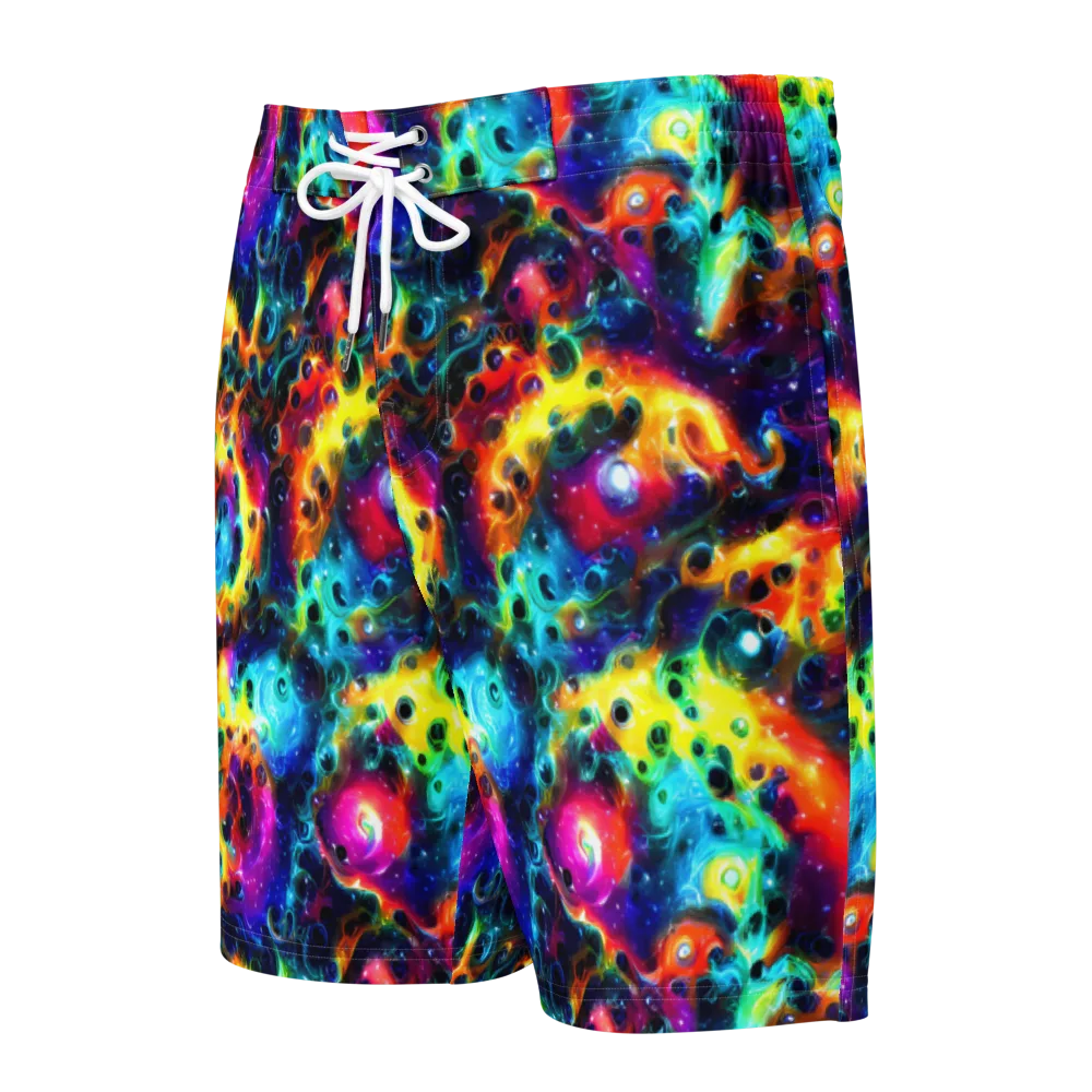 The Chromatic Tide on Men's Board Shorts — Front