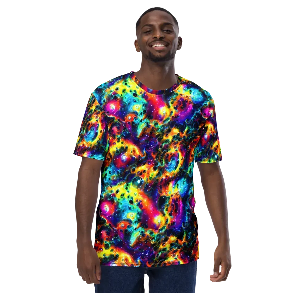 The Chromatic Tide on Men's Crew Neck T-Shirt — Front