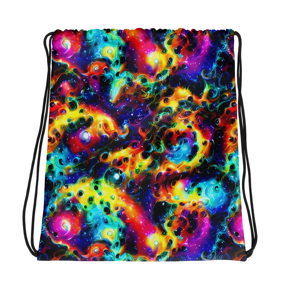 The Chromatic Tide on Drawstring Bag — Photo